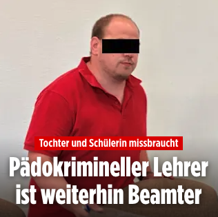 _nasir_ahmad_'s tweet photo. Kleine Randnotiz auf BILD: Physiklehrer Christian, der eine 16-j. Schülerin während des Unterrichts missbraucht hat, ist weiterhin Beamter. Er versuchte in WhatsApp-Chats mit Kindern an Nacktfotos zu gelangen, setzte sie psychisch unter Druck. Nachdem seine Tochter geboren wurde, vergewaltigte Christian das Baby - danach fertigte Fotos der Tat an.

Diese unfassbaren Verbrechen sind seit 2024 bekannt.

Wieso ist das eine Randnotiz?
Wieso steht seine Nationalität nicht im Vordergrund?
Wieso gibt es keinen medialen Aufschrei?
Wieso schweigt Ahmad Mansour? 
Wieso schweigt Manuel Ostermann? 
Wieso schweigt Alice Weidel? 
Wieso schweigt Lanz?
...
Wir wissen wieso. Kein Ausländer, kein Aufschrei.

Mein Punkt ist:
Bei Islamisten oder ausländischen Kriminellen gehen Rechte auf die Straße, es wird wochenlang darüber berichtet, Druck wird auf die Institutionen aufgebaut, verantwortliche Personen und Experten werden interviewt und herangezogen. Aber sobald es um weiße Kriminelle geht, passiert im Vergleich dazu gar nichts.

Der Grund ist: 
Diejenigen, die mediale Diskussionen in diesem Land führen, fokussieren sich auf Feindbilder, von denen Parteien wie AfD, CDU, CSU und Co. profitieren. Es sind Diskussionen und Narrative, die seither dieses Land und Parteiprogramme prägen. 

Nicht jedes Opfer zählt gleich viel und nicht jeder Täter wird gleich behandelt.