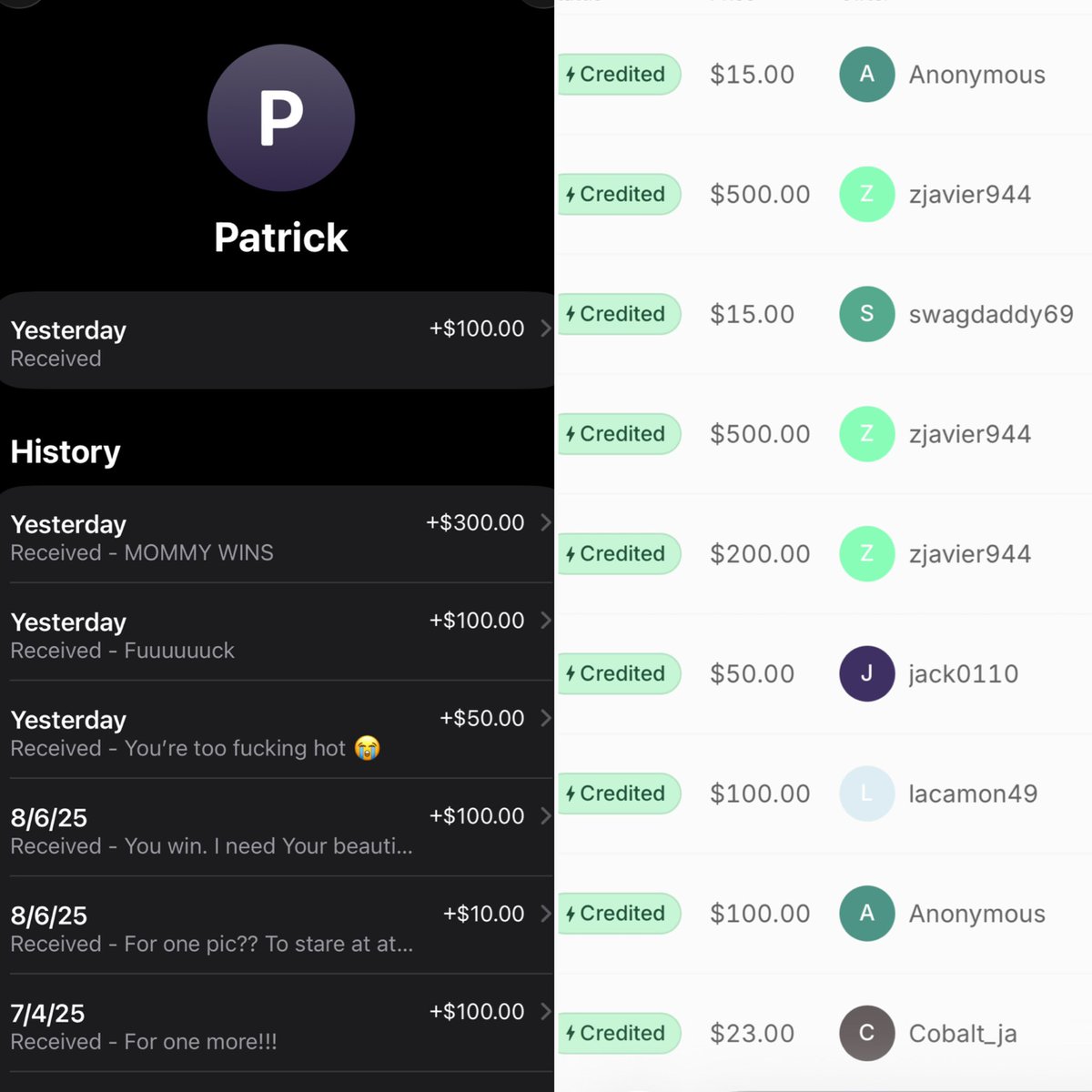 dreamgirl229's tweet photo. $2k….God this post made me $5k in one day and completely broke all of you https://t.co/j1fDkYq9FE