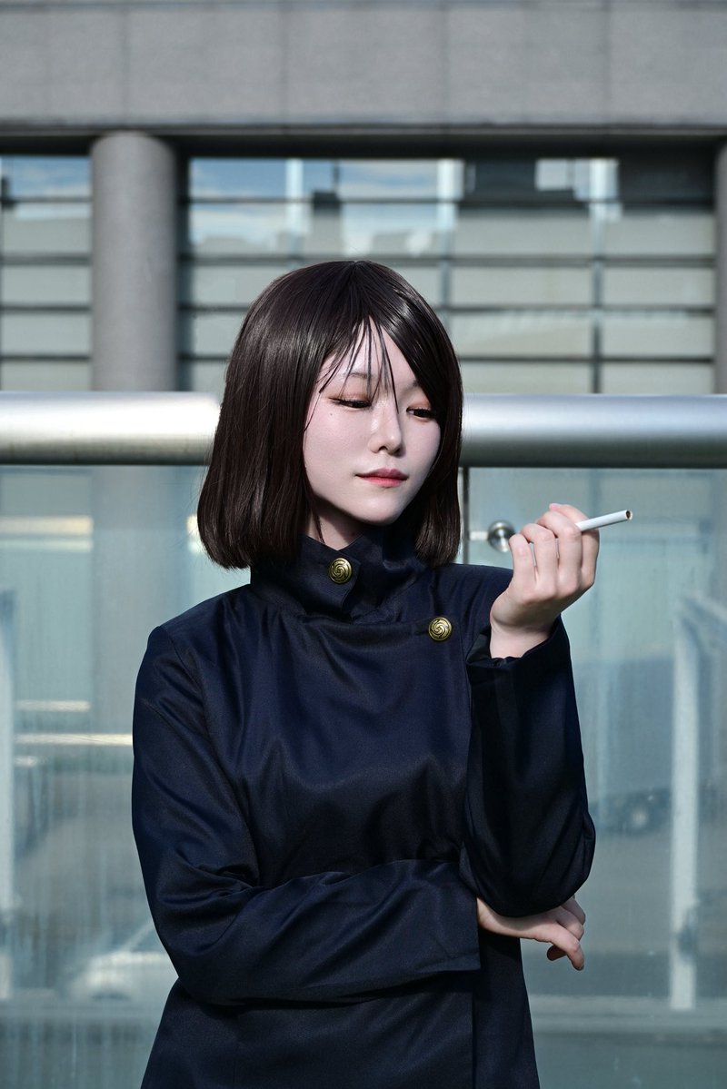 sumiiro_mochi's tweet photo. ⚠cosplay / 呪術廻戦
家入硝子

📸@nochi_photo 

#コスサミ2026 
#呪術コス https://t.co/zDlDoA6nWn