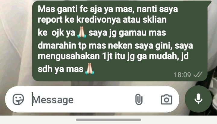 Kkamjongkai10's tweet photo. Capek bgt ya Allah pdhl separo gajiku udh ku cicil , dri jam 11 siang chatan smpe skrng https://t.co/QgWebWP7ju