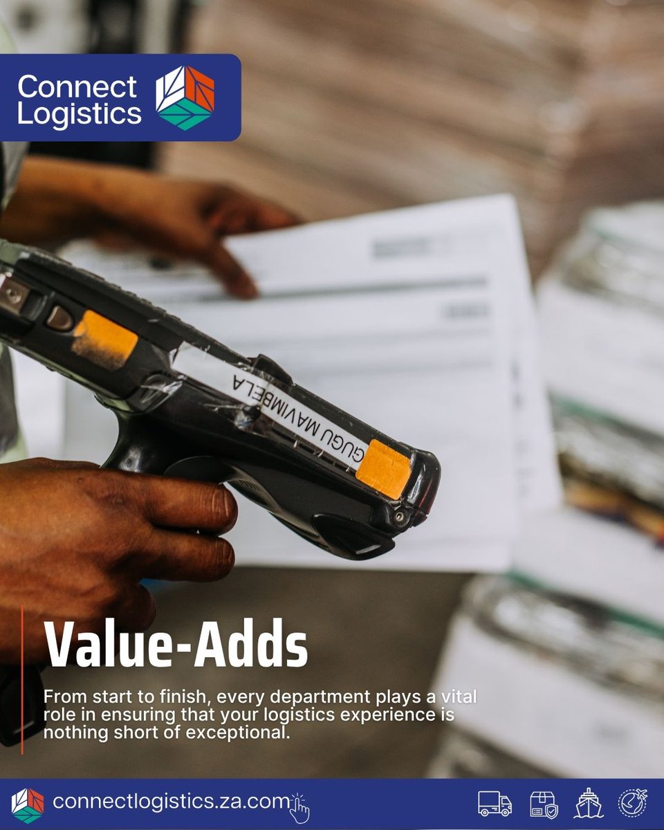 C_LogisticsSA's tweet photo. Not every supply chain requirement is the same.

That's why we offer value-added services, including the reworking and repackaging of products, helping us provide flexible supply chain solutions tailored to our clients' needs. https://t.co/UBF1LMvg7a