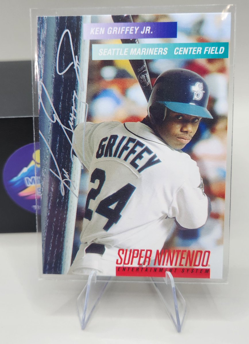 Mitchk4Hobby's tweet photo. Good Wednesday - Career in Numbers ⚾️ MLB

Ken Griffey Jr. - R 1,662 - H 2,781 - HR 630 - RBI 1,836 - AVG .284 ⭐️ Played from 1989-2010 

Have a wonderful day 🙏 https://t.co/lximBx8nAs