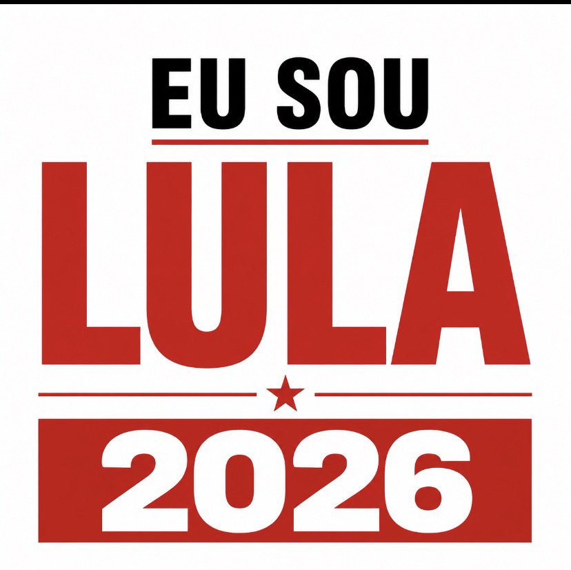 _dilmadebochada's tweet photo. EU SOU LULA 2026 https://t.co/76IrheUJsv