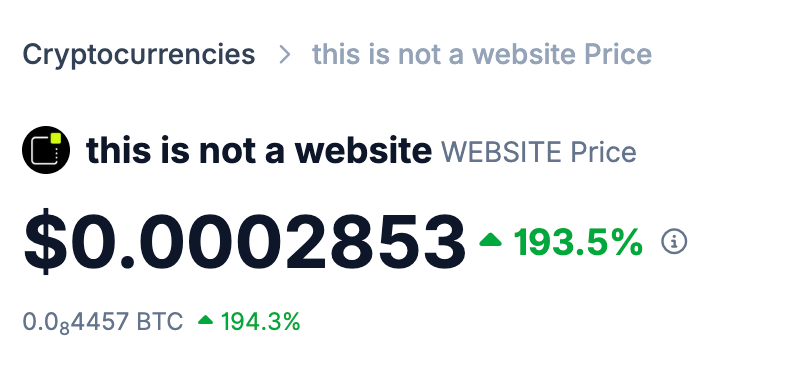 notawebsite_rh's tweet photo. We've been listed on Coingecko! https://t.co/cW2ONCpxFm