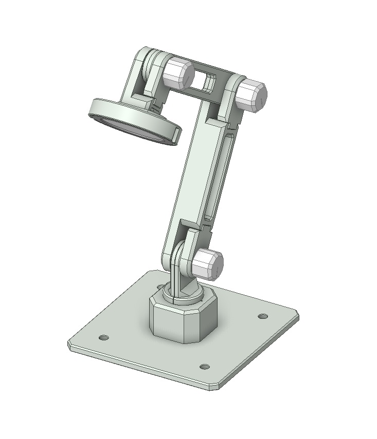panda_love2156's tweet photo. 🤖 Project #01|Design Complete
Robot Arm Series 第3弾!
今回は Robot Arm LED Lamp Kit 001 の設計が完了💡
Robot Armシリーズのデザインを受け継ぎ、LEDライトを取り付けられる新しいアタッチメントを設計。
続報をお楽しみに😊
#3DPrinting #RobotArm #LED #PandaLab #DesignSparkMechanical https://t.co/2EFfuXlaBI