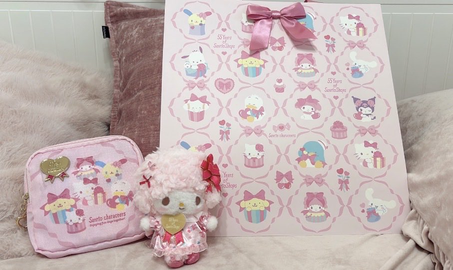 kano5_31's tweet photo. サンリオショップ55周年グッズ🎁🎀
ピアノちゃんお迎えできた！！ https://t.co/j8Lxar9ii3