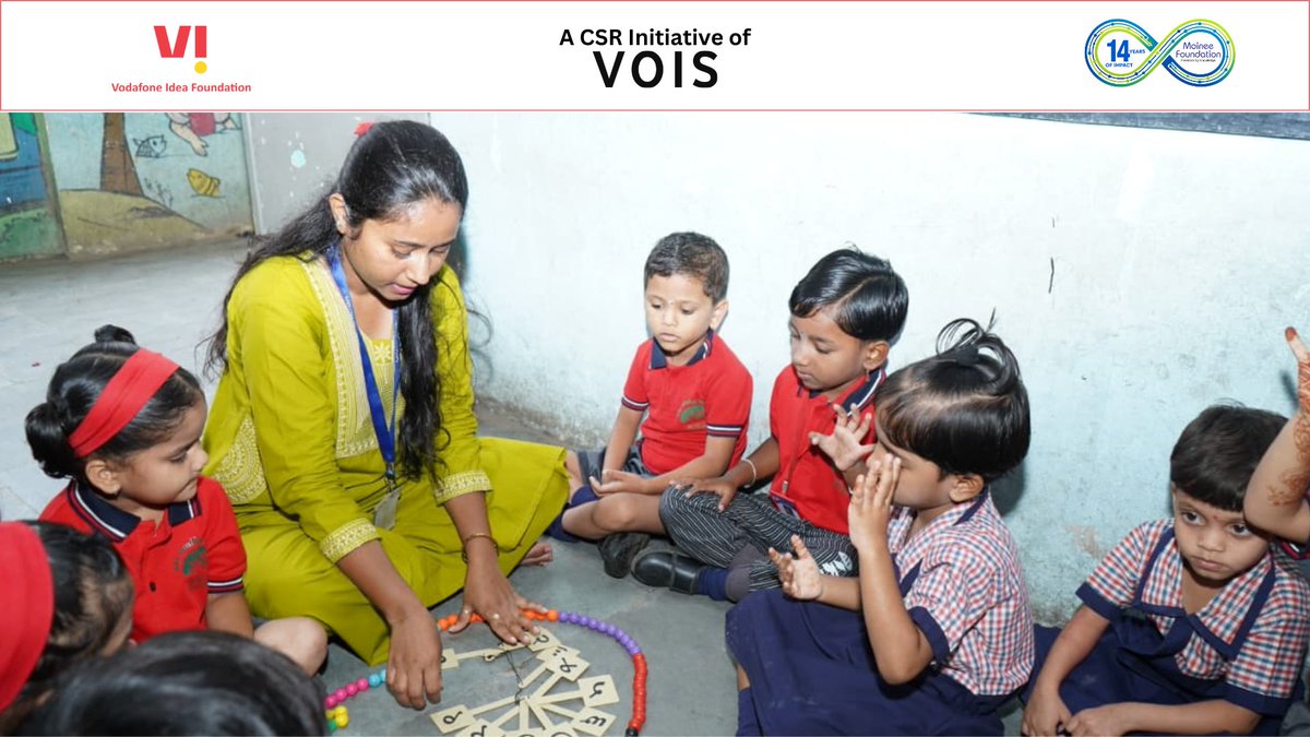 moineeorg's tweet photo. Every little activity builds a stronger foundation for learning. ✨

Children in our Balwadis &amp; CLCs are strengthening fine motor skills, exploring sensory play, and achieving age-appropriate learning outcomes through our ECCE &amp; FLN Intervention.

 #ECCE #FLN #Moinee #eVidya https://t.co/bBPEUu4HqS
