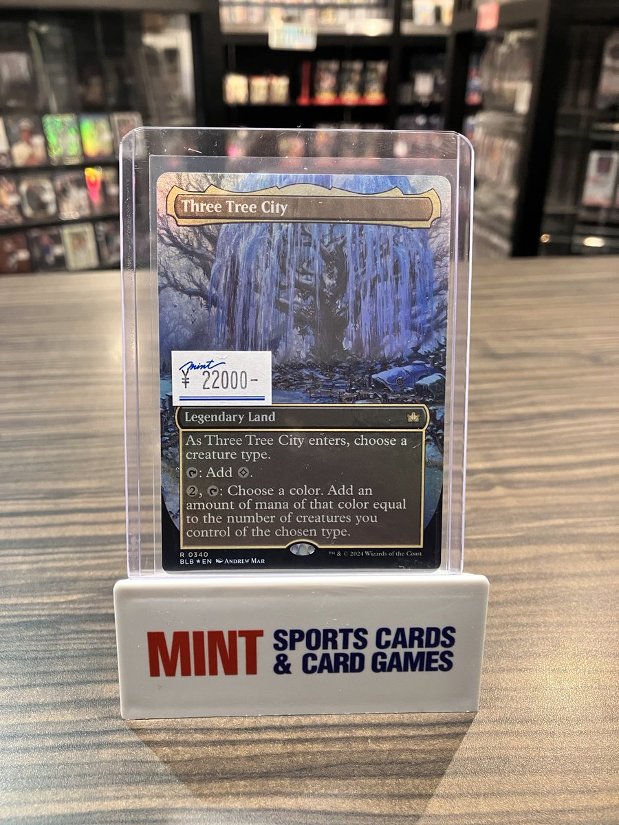 MINT渋谷MTG 商品情報】 三本木市/Three Tree City ボーダーレスFoil