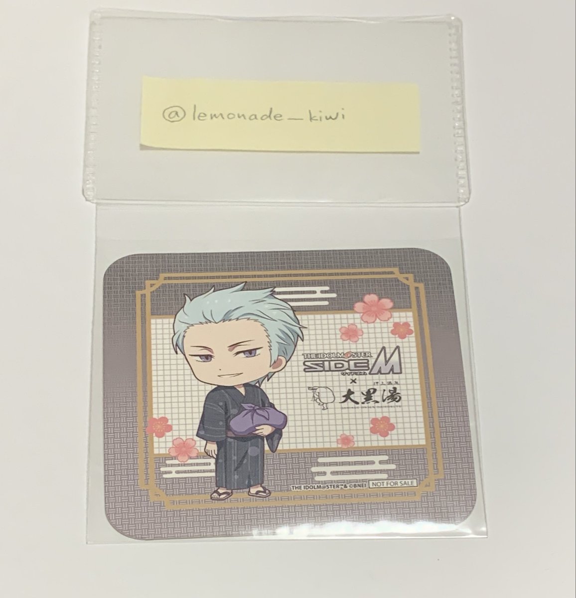 lemonade__kiwi's tweet photo. 【交換】 SideM 大黒湯 コガネキッチン 黄金湯 特典 コースター

譲) 雨彦
求) 道夫

都内手渡しのみ
固定手渡し可能日or要相談
お気軽にお声がけください https://t.co/259YCJ2x9C