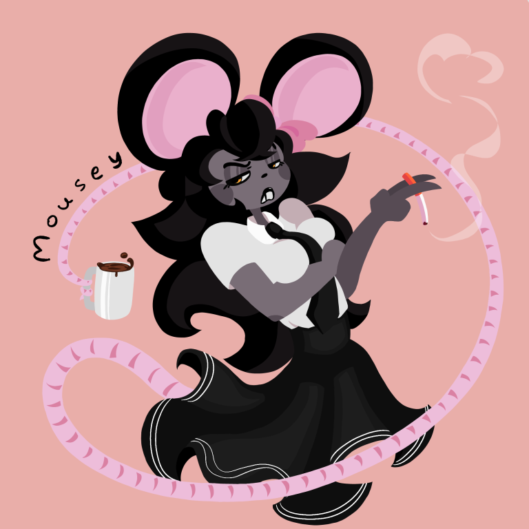 Gnaphle's tweet photo. @olivers_joy thanks for the art of my sona FAGGOT 🥹 https://t.co/CWA9BdpasA