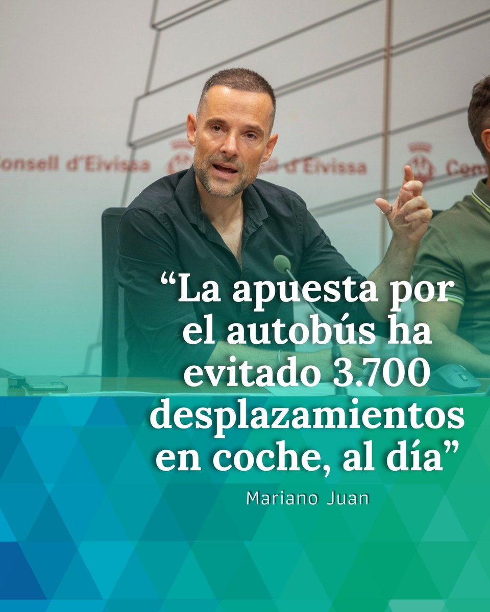 MJC_Ibz's tweet photo. Detrás de estas cifras hay una consecuencia directa.

El incremento de usuarios supone el equivalente a 3.700 desplazamientos diarios en coche menos.

No es una estimación política.

Es el efecto real de ofrecer un transporte público competitivo. https://t.co/wBOclsCAWi