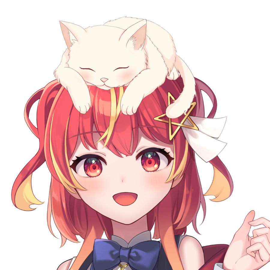 larme_draw's tweet photo. 🐱【ネコさんを頭に乗せる素材】🐱

ブクマしておくとおはVに使いやすいです🔖
いいねやフォロー、使用報告、引用リプなど、とても励みになります💞

加工、編集⭕️
#VTuber素材 　#おはようVtuber素材 https://t.co/AiWkS8NuBZ