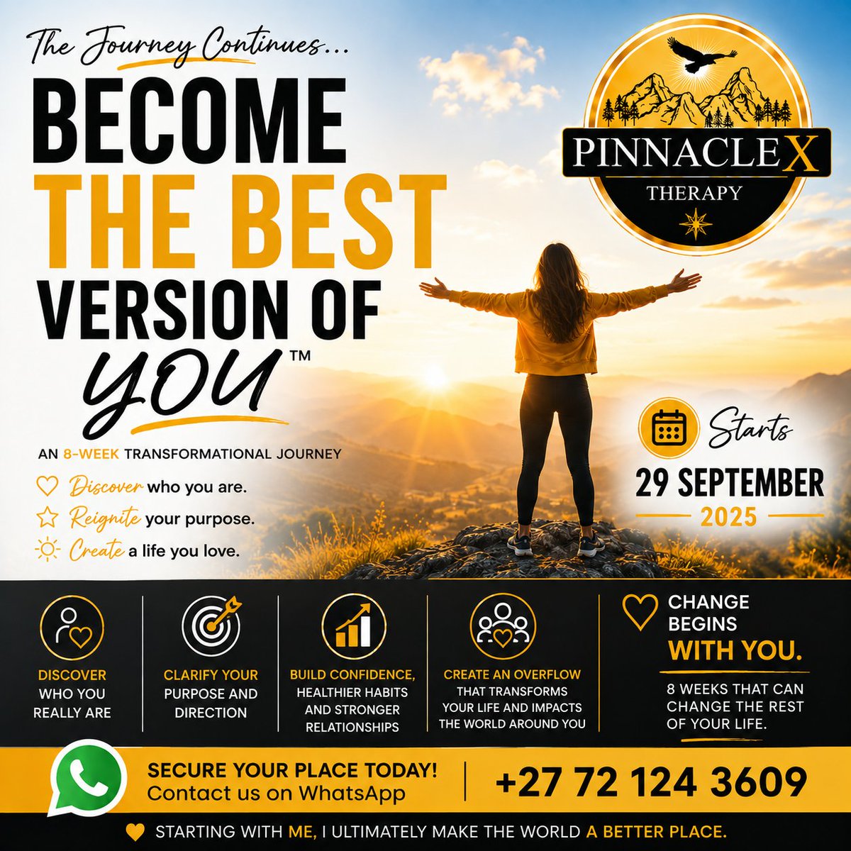 DougAylward's tweet photo. This will be your best decision that you'll ever make!! Come join us on the 29th September for your very own transnational journey that will change your life forever!! It's time you live your best life! https://t.co/9AfhEoWKR2