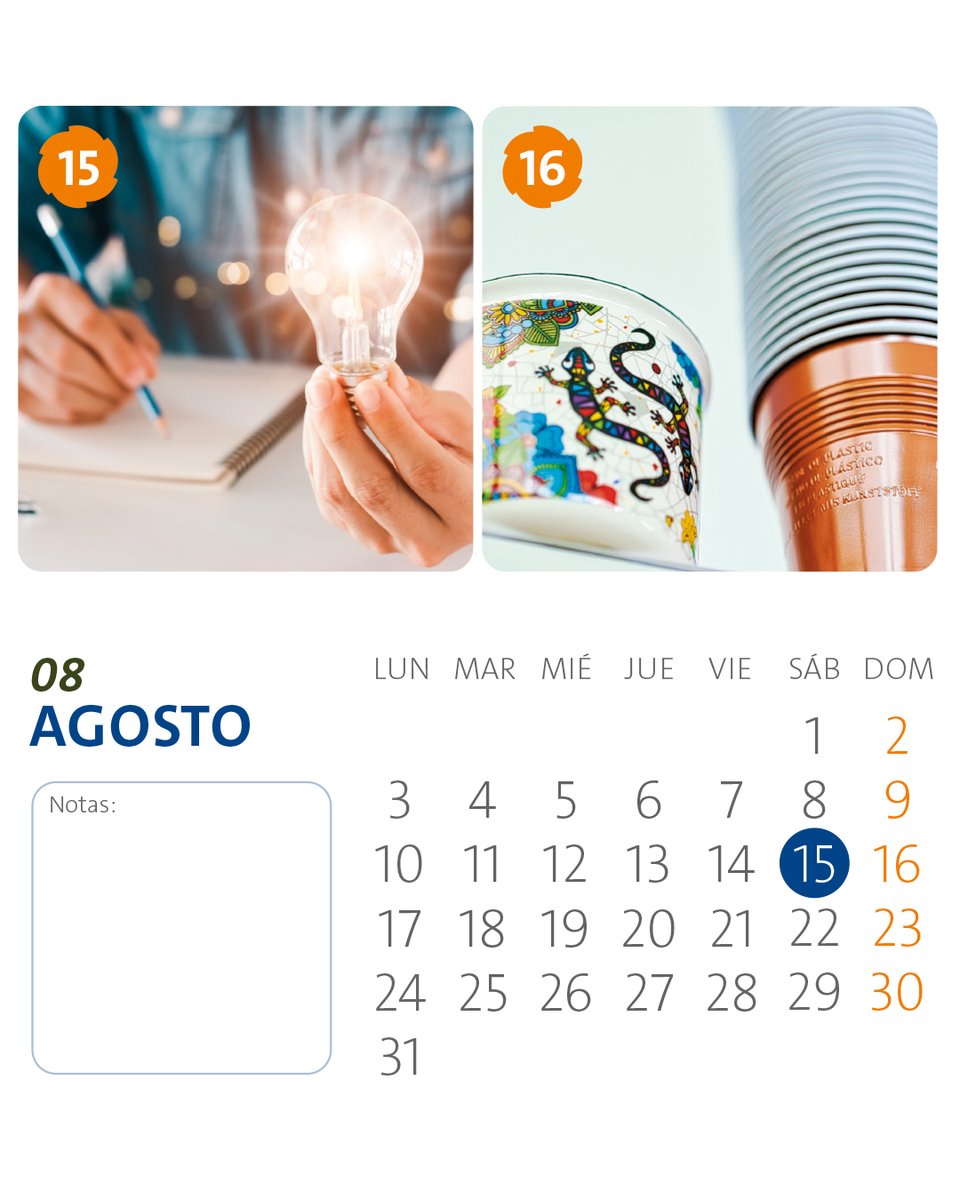 FundacionMGS's tweet photo. 🌞 #Agosto ha llegado con una nueva página del #CalendarioSolidario2026 

Y aprovechamos para recordarte que este es un mes para disfrutar del verano, compartir momentos especiales y seguir descubriendo, página a página, la labor solidaria que impulsamos 🧡📅 https://t.co/jB4SwOAKmH