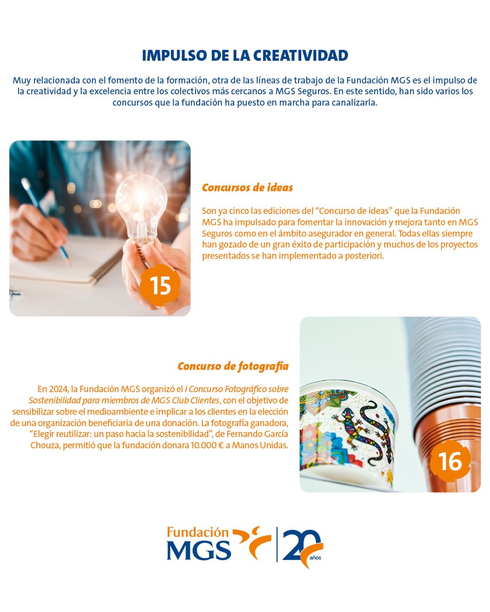 FundacionMGS's tweet photo. 🌞 #Agosto ha llegado con una nueva página del #CalendarioSolidario2026 

Y aprovechamos para recordarte que este es un mes para disfrutar del verano, compartir momentos especiales y seguir descubriendo, página a página, la labor solidaria que impulsamos 🧡📅 https://t.co/jB4SwOAKmH