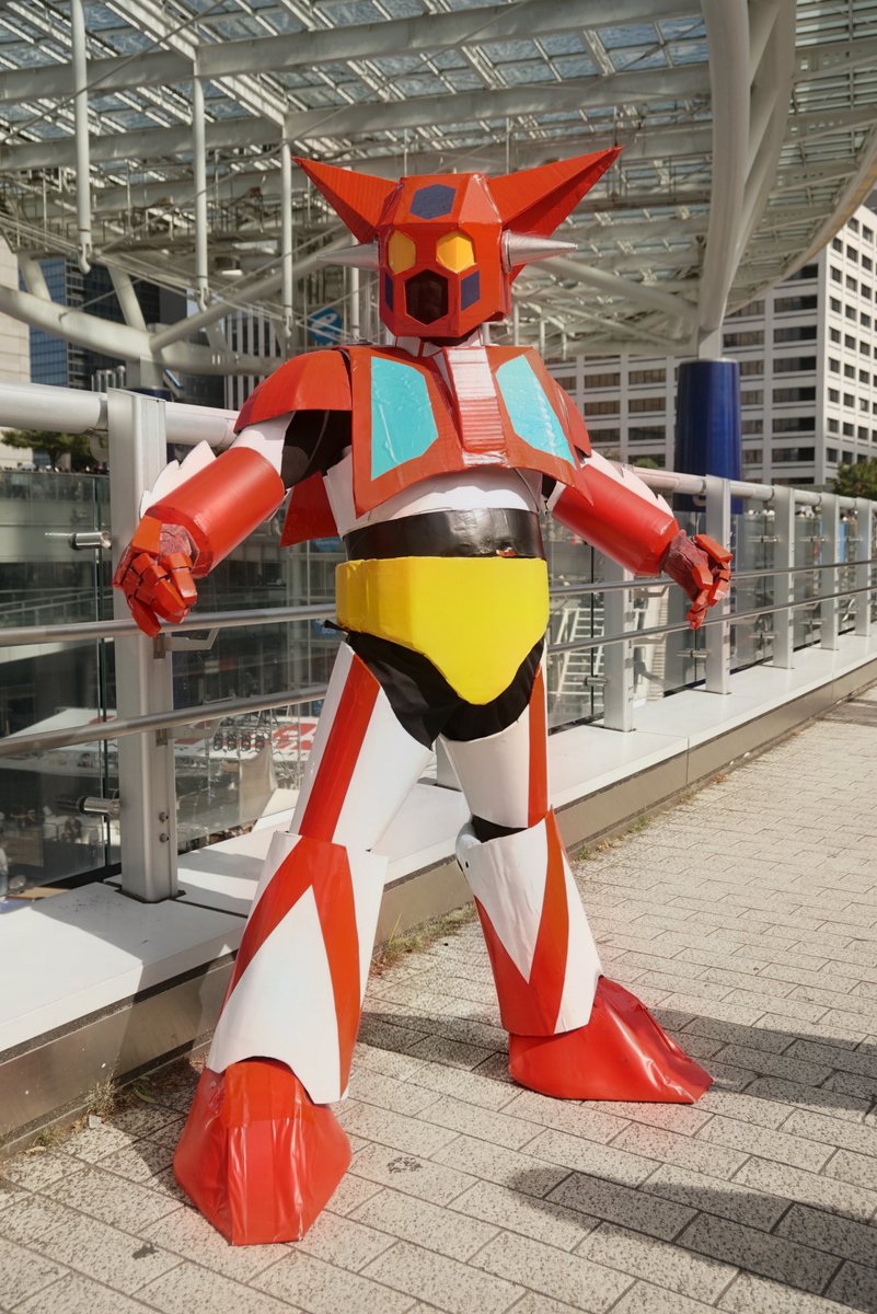 koujint's tweet photo. コスサミ1日目
若い命が真っ赤に燃えて〜
ゲッタースパーク〜空高く〜♪
photo @mengitune 

#コスサミ2026
#WCS2026 https://t.co/9X2bbMLxsR