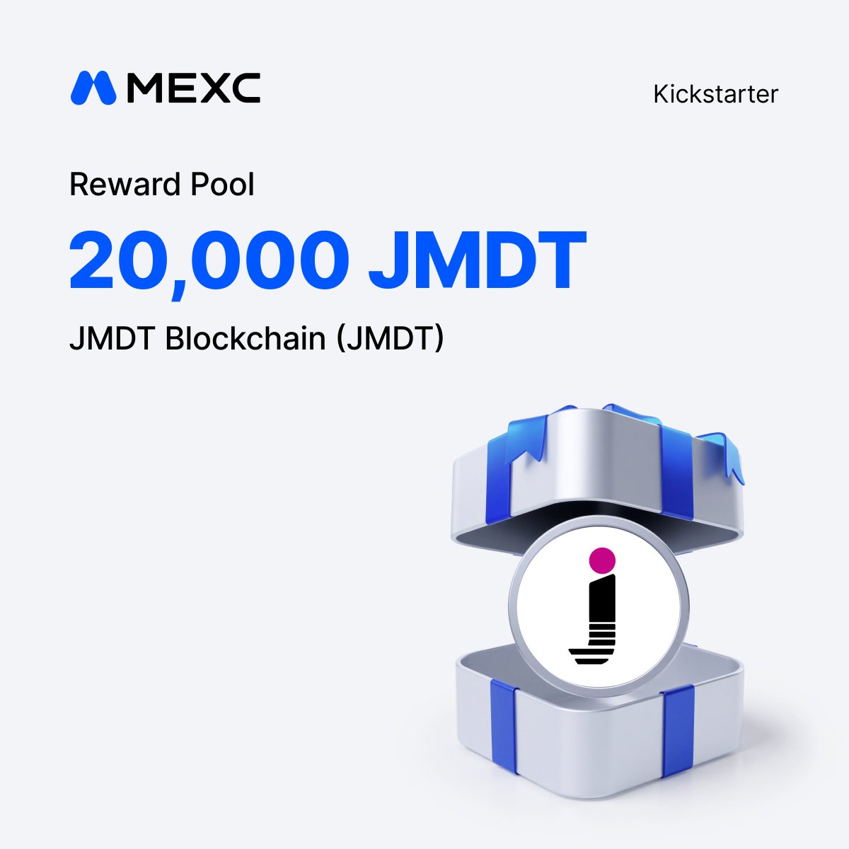 Alpha_MEXC's tweet photo. MEXC New Kickstarter!

‣ $JMDT @JMDT_Blockchain
‣ Deposit: Opened
‣ Trading: Aug 6, 2026, 15:00 (UTC)

Details 👉 https://t.co/AW4WZJZGts https://t.co/OfrmOwWreq