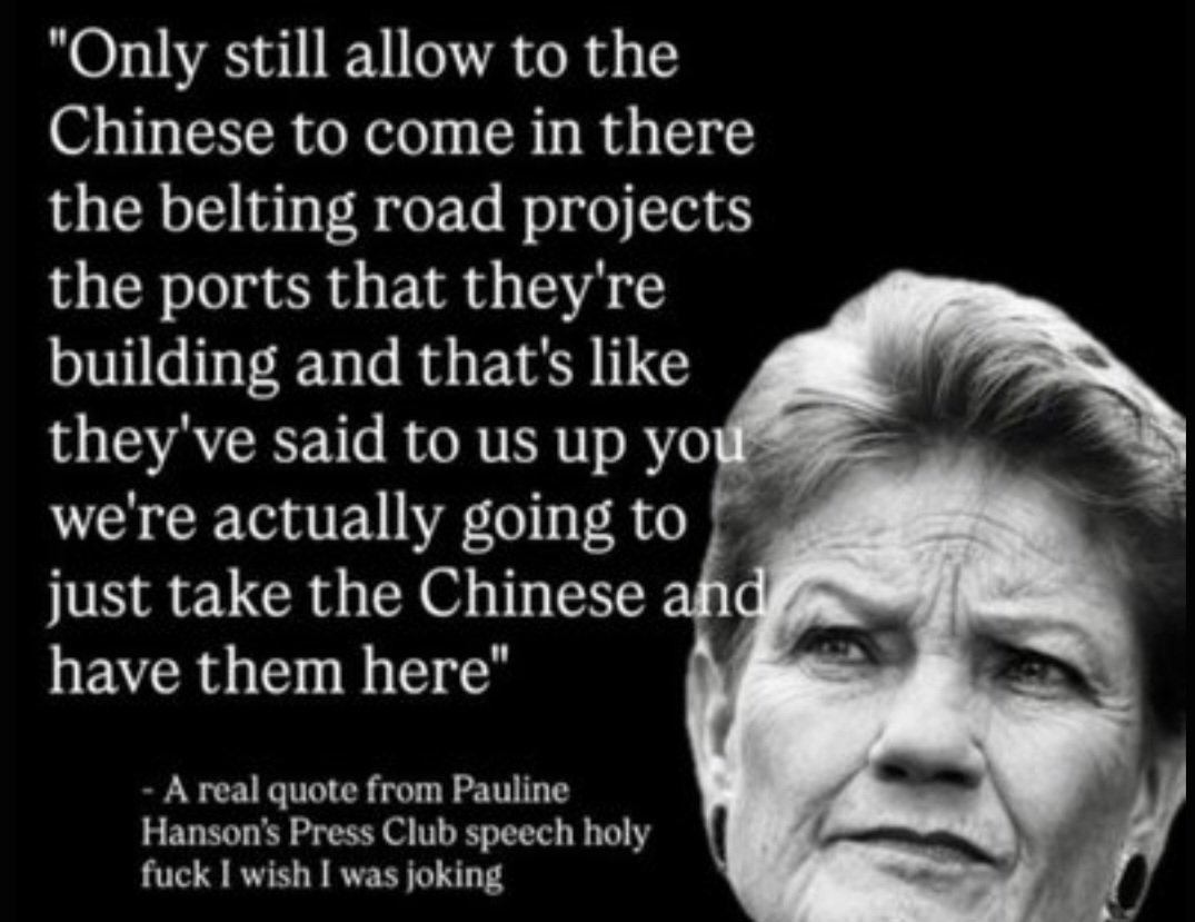 JudiDee05's tweet photo. @DrWendyRhoades_ @SupportPauline Not sounding great tho. But perhaps that's not important to you  far-right-wing nuffnuff voters. https://t.co/1MYevukBhu