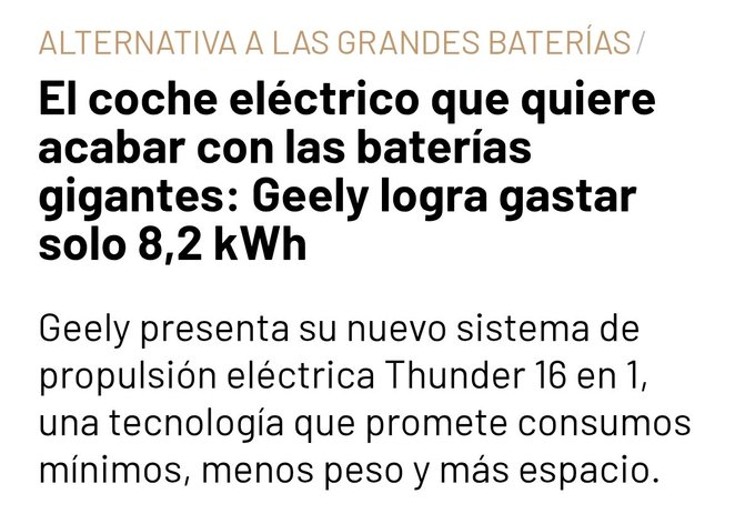 gorilla_woods23's tweet photo. The next big electric car revolution!

Dropping consumption below 10 kWh per 100km. https://t.co/I5IORqBmpj