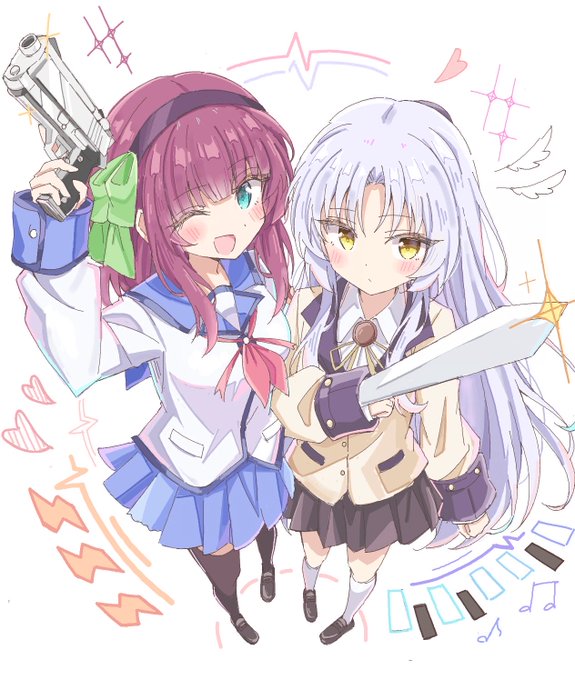 立華かなで 「Key作品「Angel Beats!」のメインキャラ 天使こと立華