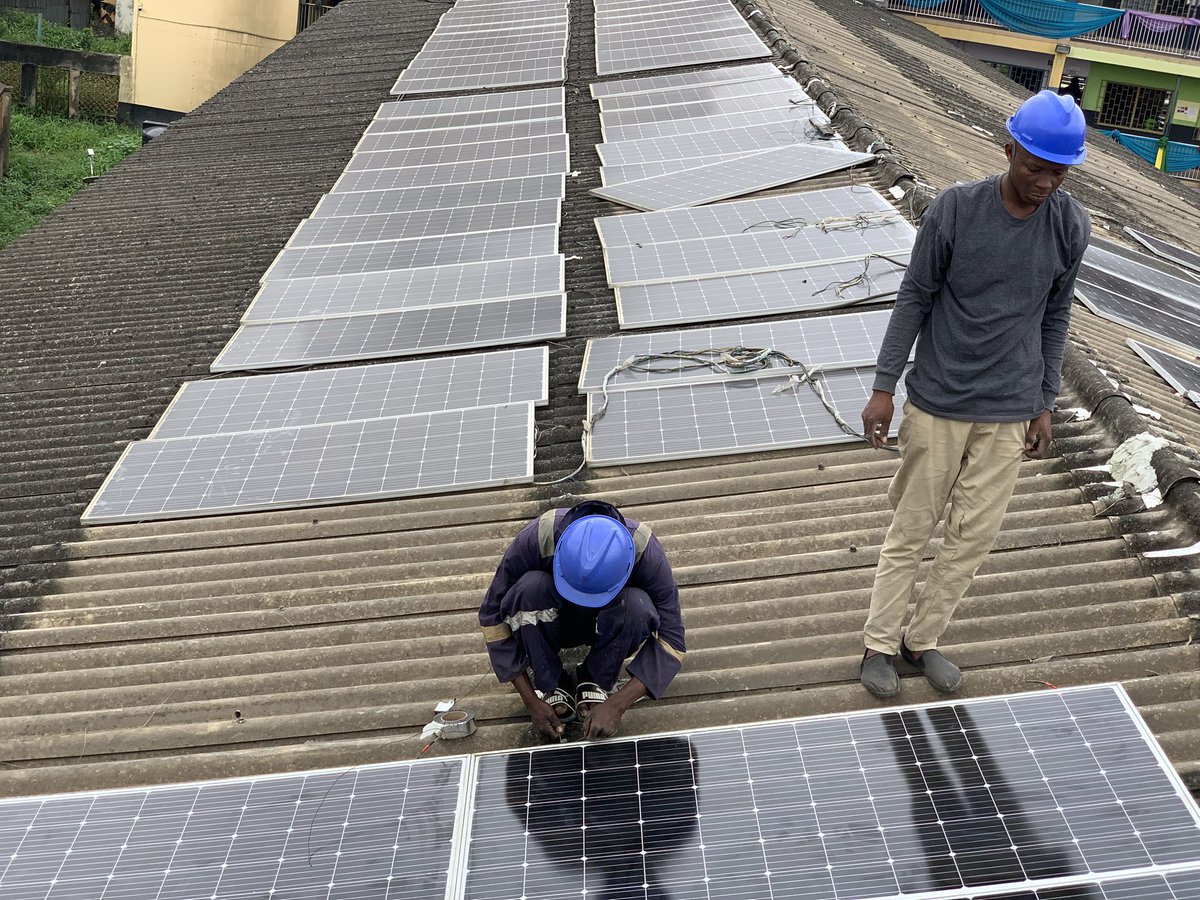 DTNENGINEERING's tweet photo. Very soon, we’ll be bringing you video updates on how this project is progressing.

In the meantime, enjoy this beautiful view from the site.

Note: As at the time of this post, installation is still ongoing here in Lagos, while another team is actively handling a separate project in Ibadan.