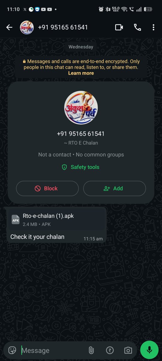 jsqatar2806's tweet photo. Another Attempt by a fraud in the name of RTO E Chalan #MMVD_RTO #mahacyber #mumbaipolice #MahaCyber https://t.co/MecP4MrS5Y