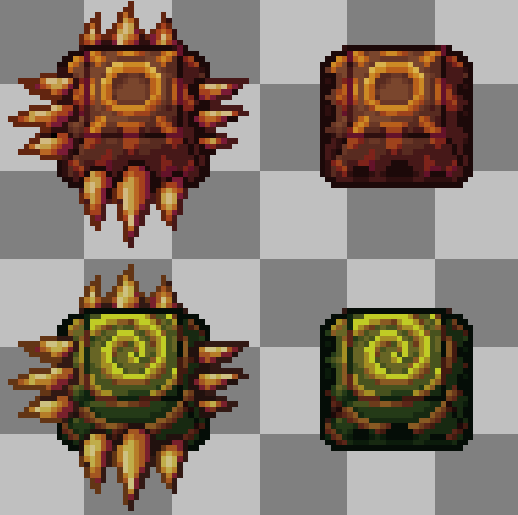 unkmeown's tweet photo. And about the The Binding of Isaac mod... Yes, it's going to happen, someday. But i also wanted to say that without mod's programmer, Constipation, this would never be possible. I'm just a spriter and concept artist @_@ https://t.co/WPxCmRognj