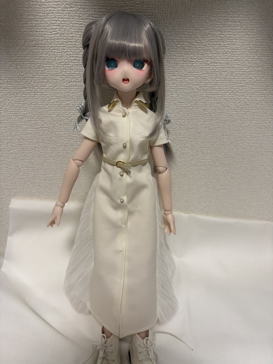 banira1850's tweet photo. イドルでお迎えしたイトミっ子ようやくボディついたよ！
名前は華ヶ水(カガミ)です

 #イトミっ子 https://t.co/eYaME71DLx