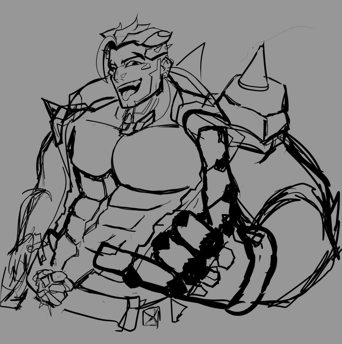 JooMigs's tweet photo. WIP Hazard Overwatch 🤟😝 https://t.co/1S4vCgs9XJ