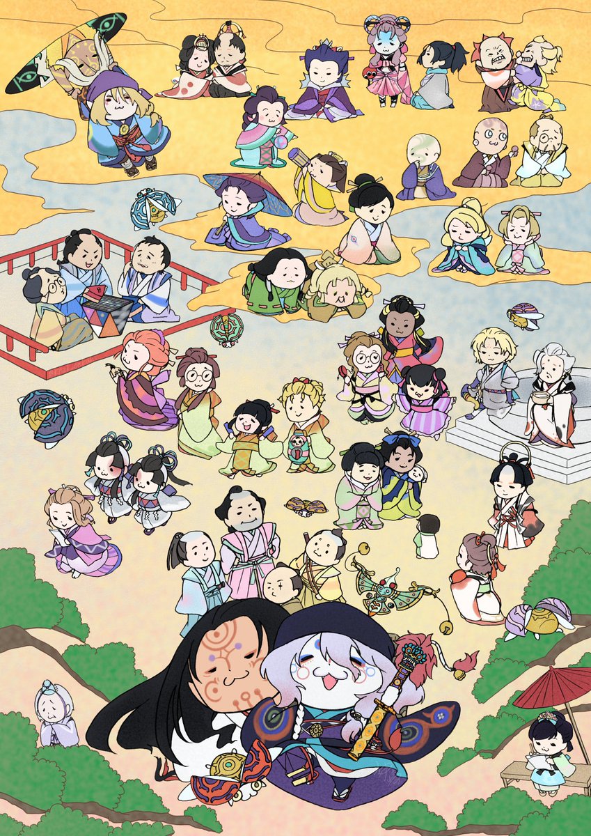knzk_oekaki's tweet photo. この度、第二回劇場版モノノ怪芸術祭、平面作品部門にて優秀賞をいただきました。

感謝の意を込めて描いた作品が評価いただいたこと、誠に光栄でございます。
ありがとうございました。

これからもモノノ怪の世界が続いていきますよう、益々のご発展をお祈り申し上げます。 https://t.co/1Ym7tKIveM