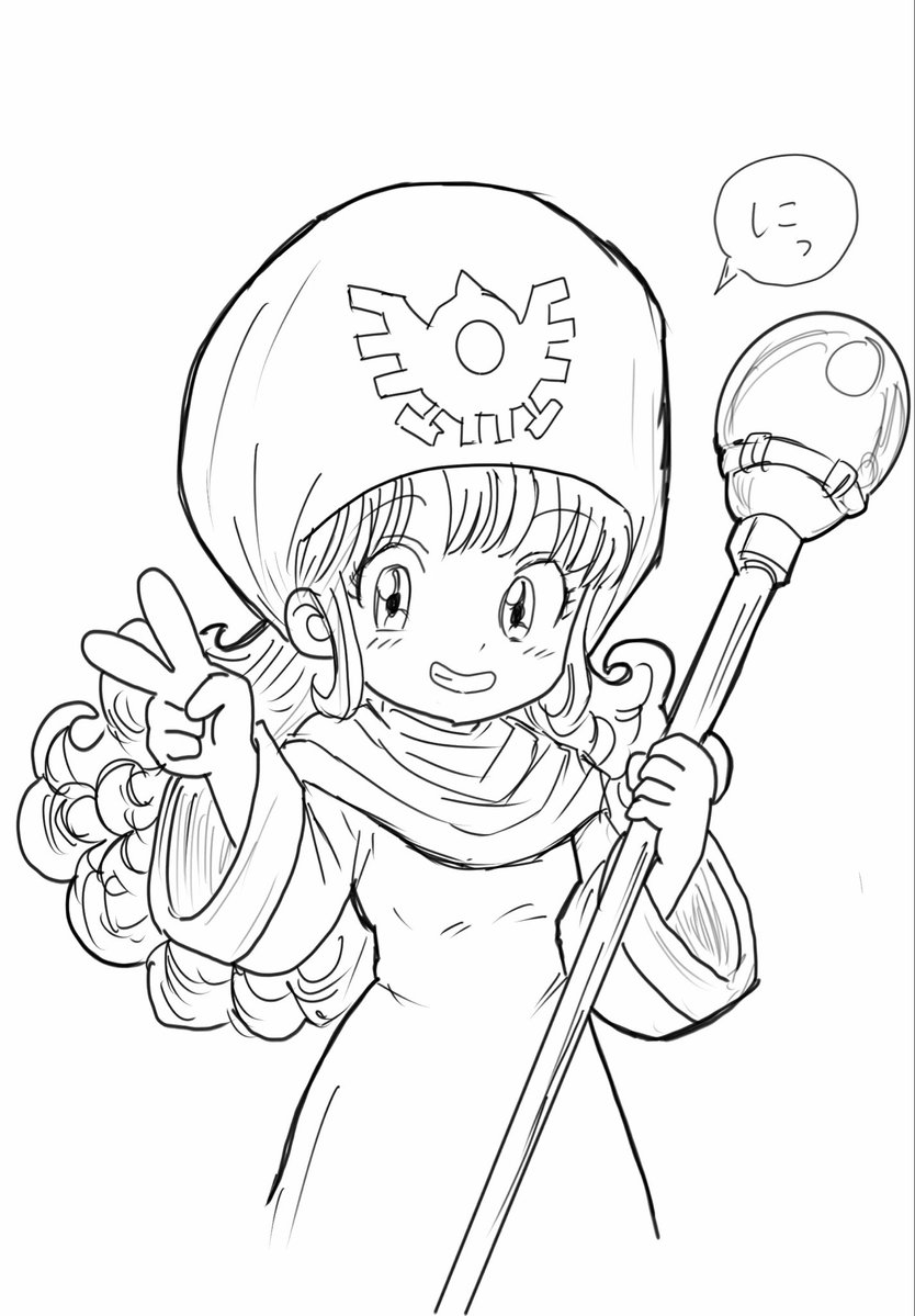 miina118's tweet photo. 今日は久しぶりの連投✨️明日からラッパ連チャンだから描き貯め(*^^*)ドラクエ描くの1番楽しいかも🎶
 #ドラクエ #ドラクエ2 #イラスト #ムーンブルク #ファンアート #二次創作 https://t.co/3KklCaEhjM