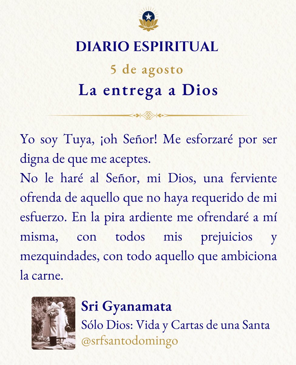 SRFsantodomingo's tweet photo. ☀️¡Buenos días! Un armonioso miércoles, colmado de paz y de abundantes bendiciones.🌸🙏
#PresenciaDeDios #DiosConmigo #BuscaADios #Medita #Meditación #Dios #Yoga #Gurú #KriyaYoga #Yogananda #SelfRealizationFellowship https://t.co/Qt5O6wWWMm