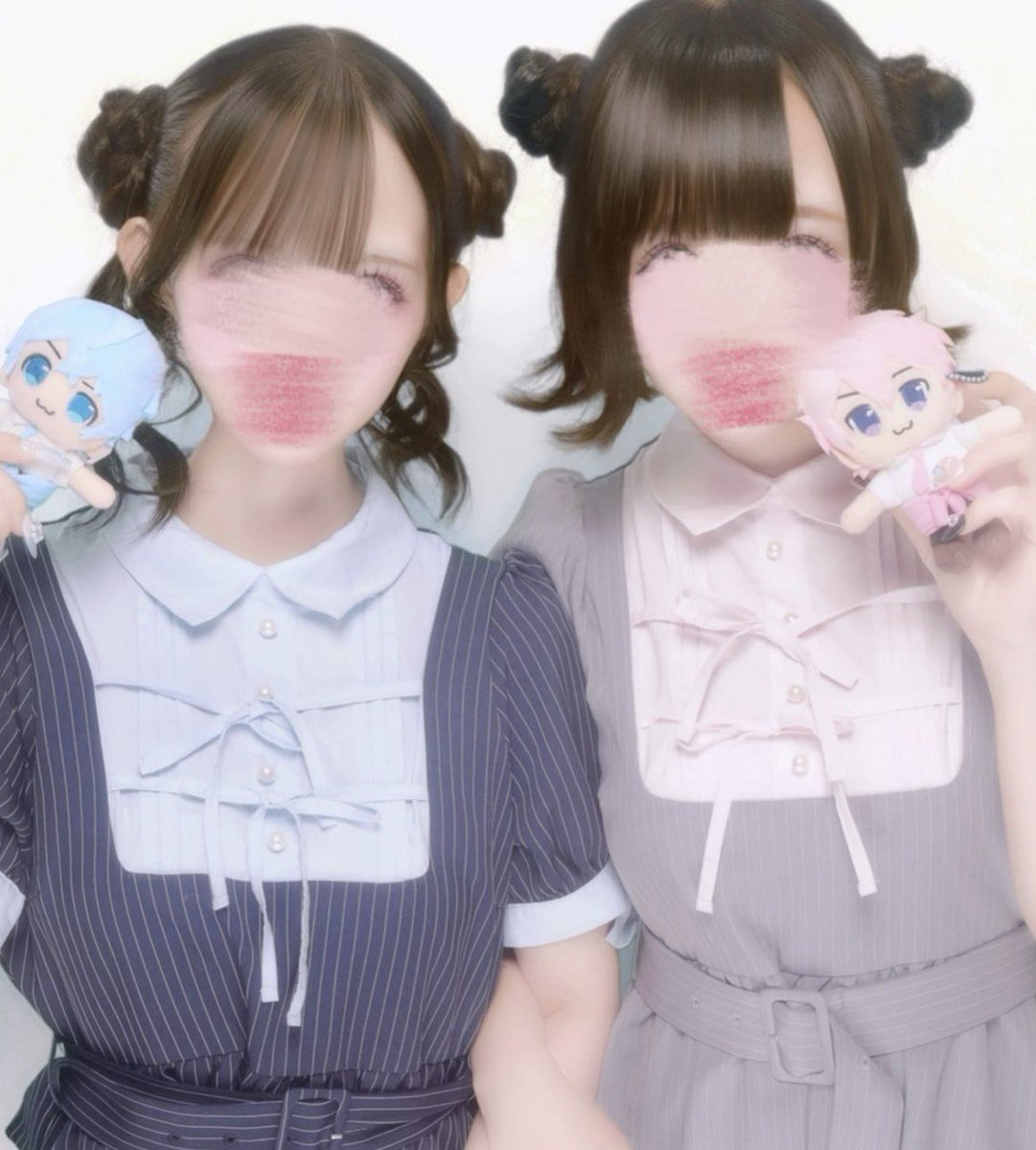 gordon_56N's tweet photo. だいすきﾁｬﾝとの双子コーデ優勝(/ ＞ ̫＜)/✨️🩷🩵 https://t.co/jaXwas5w9I