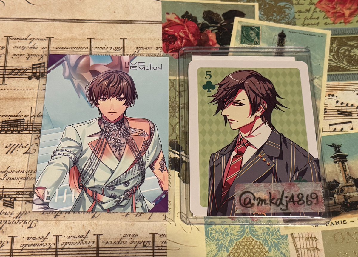 mkdj4869's tweet photo. 【交換】うたプリ ライエモ 2nd anniversary CD メッセージカード 特典 封入特典

メセカ
譲→瑛二
求→トキヤ

郵送または8/8 池袋お手渡し
お気軽にお声かけください♪ https://t.co/pspLIysx6V