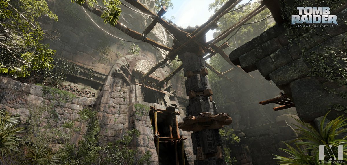 _alex_wojcik's tweet photo. My environment concept for Tomb Raider: Legacy of Atlantis https://t.co/9I8OUl5JW1