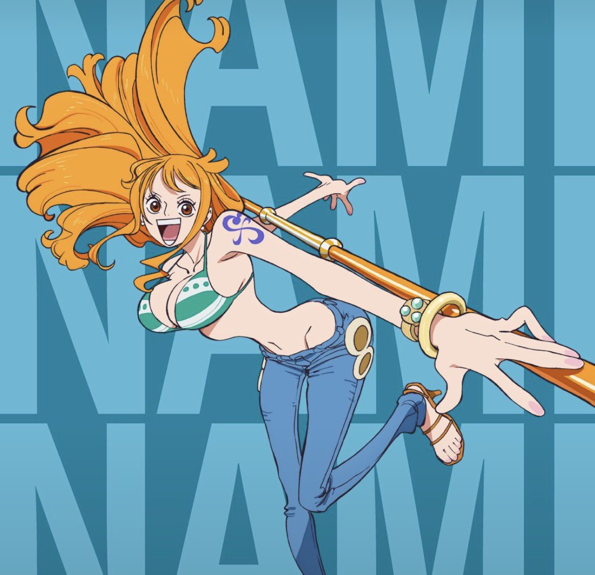 kumamask_'s tweet photo. Nami redraw #onepiece https://t.co/e8eXO00jXf