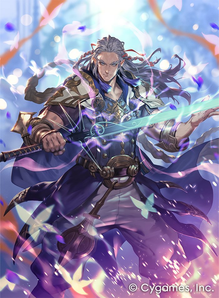Even_key_order's tweet photo. Shadowverse EVOLVEにて「廻天剣・アマツ」のカードイラストを描かせていただきました。
#エボルヴ https://t.co/dT5hd5psCO