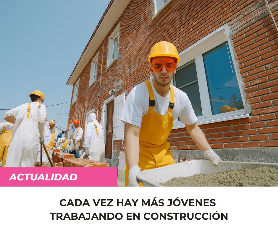 Satecma's tweet photo. 👷 La construcción supera los 1,55 M de ocupados (+5,2% interanual).

Y el mejor dato: el 11,1% tiene menos de 30 años, el máximo de los últimos 5 años.

Relevo generacional, oficio y futuro. 🏗️

#Construcción #Empleo #SATCMA https://t.co/Q2GJxQYcfw