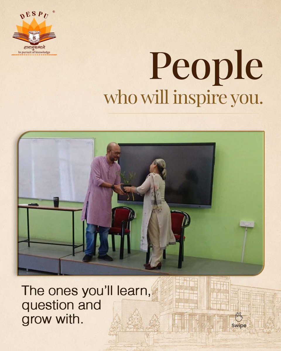 des_pune's tweet photo. From meeting the people you’ll learn with, to getting a glimpse of what lies ahead, induction was all about stepping into a new space with fresh perspectives and big questions.

And now, the journey moves from introductions to experiences.

#Induction2026 #DESPuneUniversity https://t.co/HKr3CpU2mD