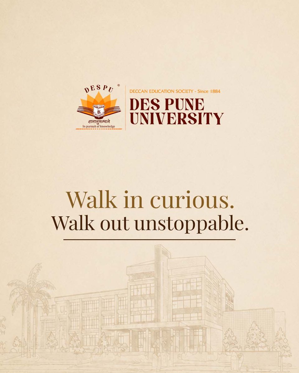 des_pune's tweet photo. From meeting the people you’ll learn with, to getting a glimpse of what lies ahead, induction was all about stepping into a new space with fresh perspectives and big questions.

And now, the journey moves from introductions to experiences.

#Induction2026 #DESPuneUniversity https://t.co/HKr3CpU2mD