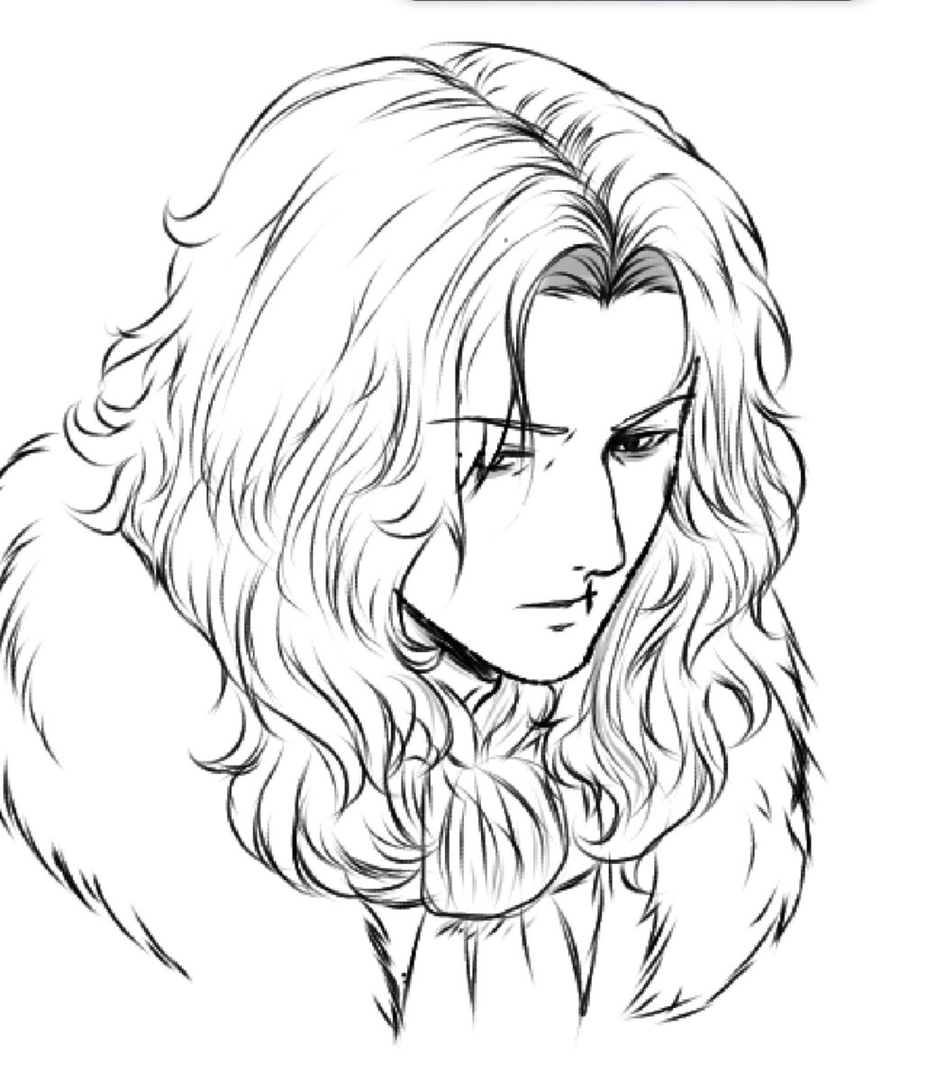 Twitic_01's tweet photo. Why does my art style depend SO MUCH on the character and the brush... Im crine #oc https://t.co/r83PxRTwxo