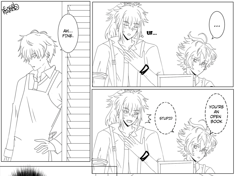 HoraDePijadas's tweet photo. Sometimes I look for references in my own mangas because I already now by heart the postures and everything so it's easy to find something and I still love certain scenes https://t.co/UpNRPJaXNn