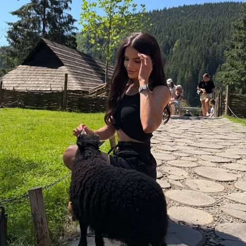 Sunset001111's tweet photo. Sunshine, green grass, black sheep... and a happy version of myself https://t.co/doTTlNm1dF