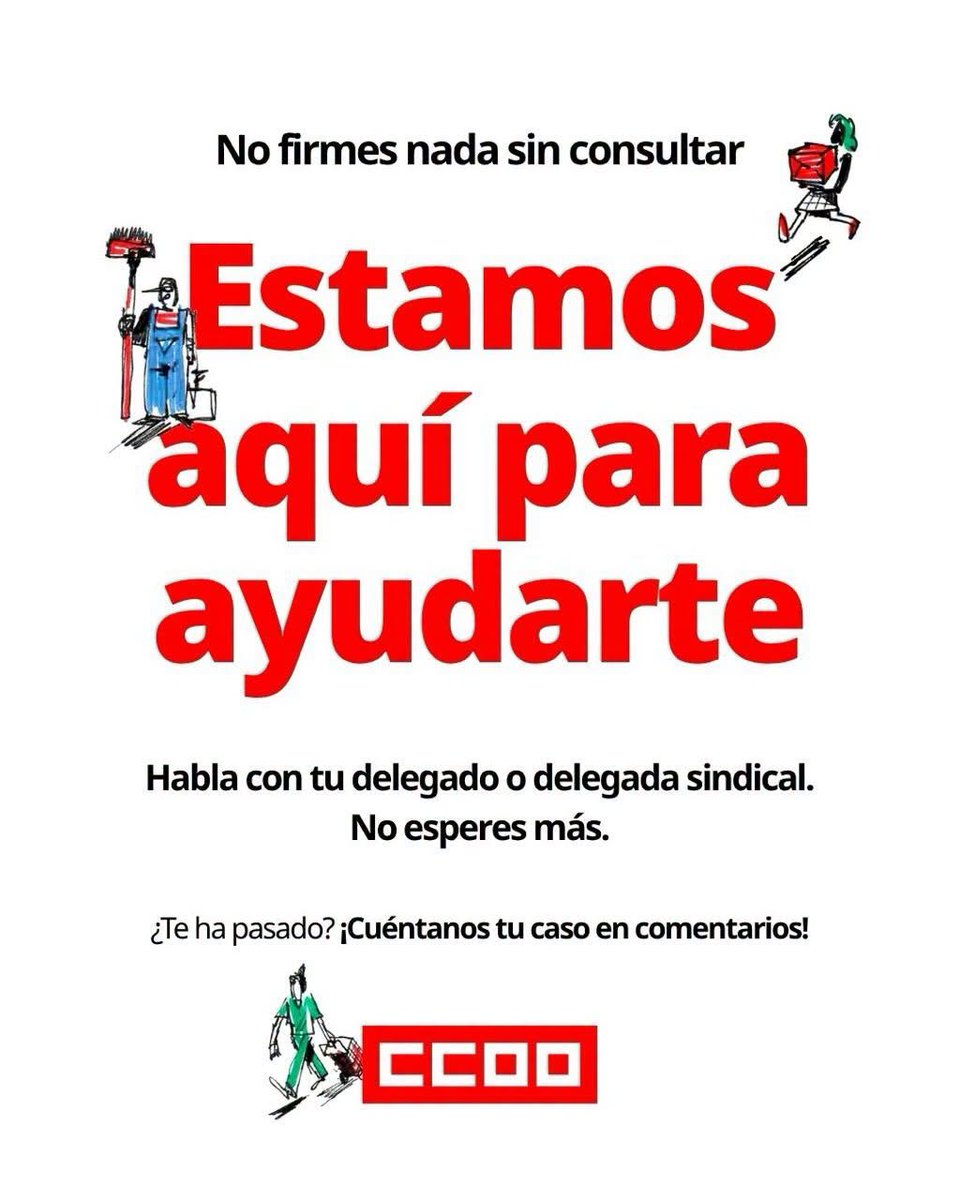 ccoocadiz's tweet photo. ❗⏰ No pueden cambiarte el #horario sin motivo alguno. Como estamos en #verano, puede que esta situación se de con más facilidad. ¡No lo permitas!

🫵 Si te están haciendo ir antes, salir más tarde o cambiar tu turno, cuéntanoslo. https://t.co/cJQMMPZ5EN