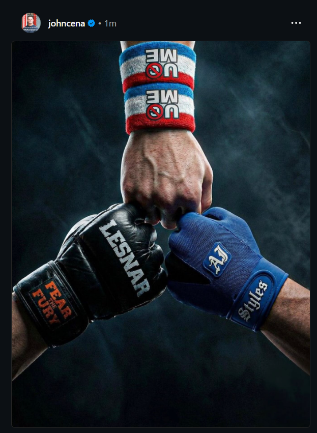 CatchNewz's tweet photo. Le dernier post Instagram de John Cena. https://t.co/UUBxIxpcre