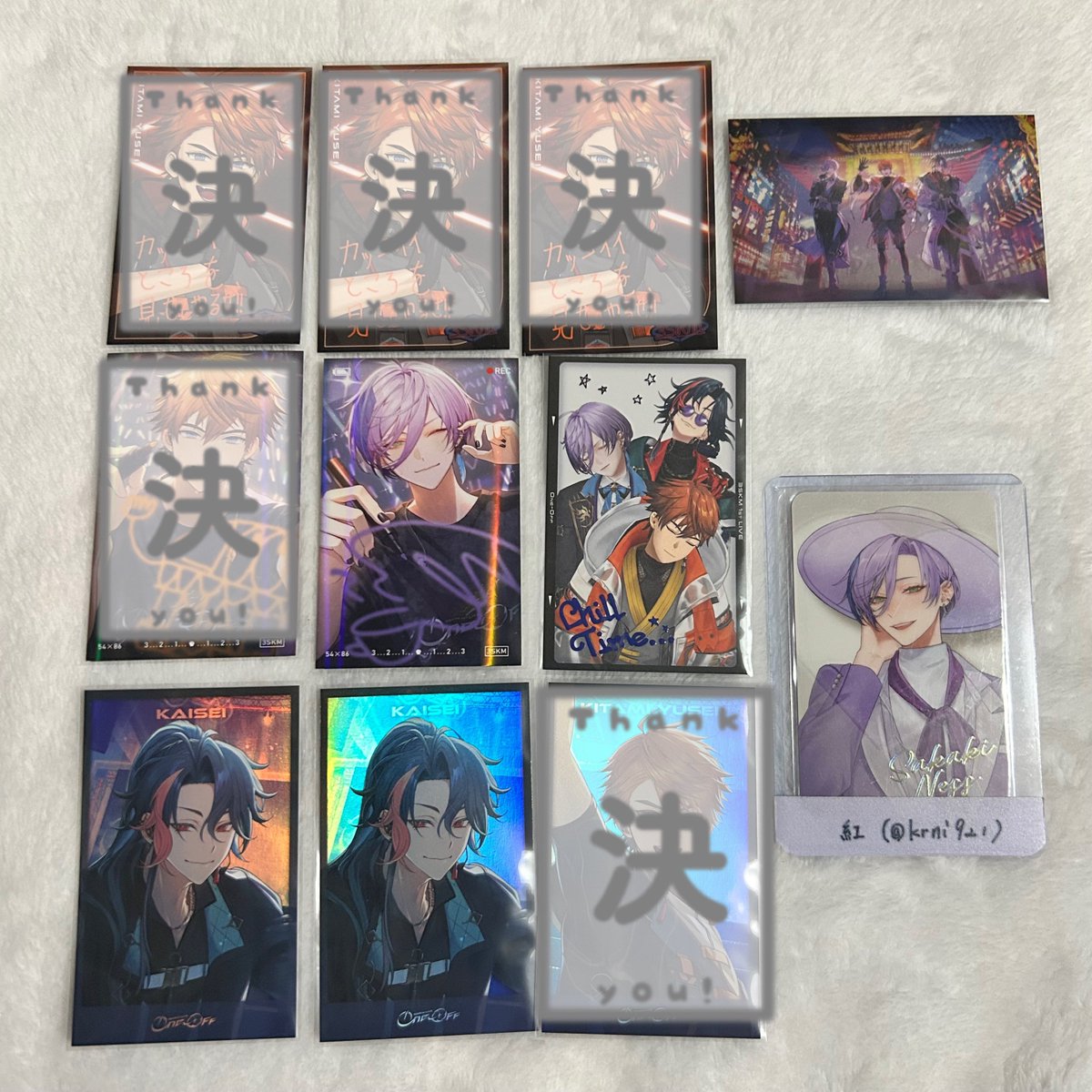 krni921's tweet photo. 譲⇒🟧単体全て〆
求⇒画像ご確認ください🙇🏻‍♀️ https://t.co/mHAffOoWTL