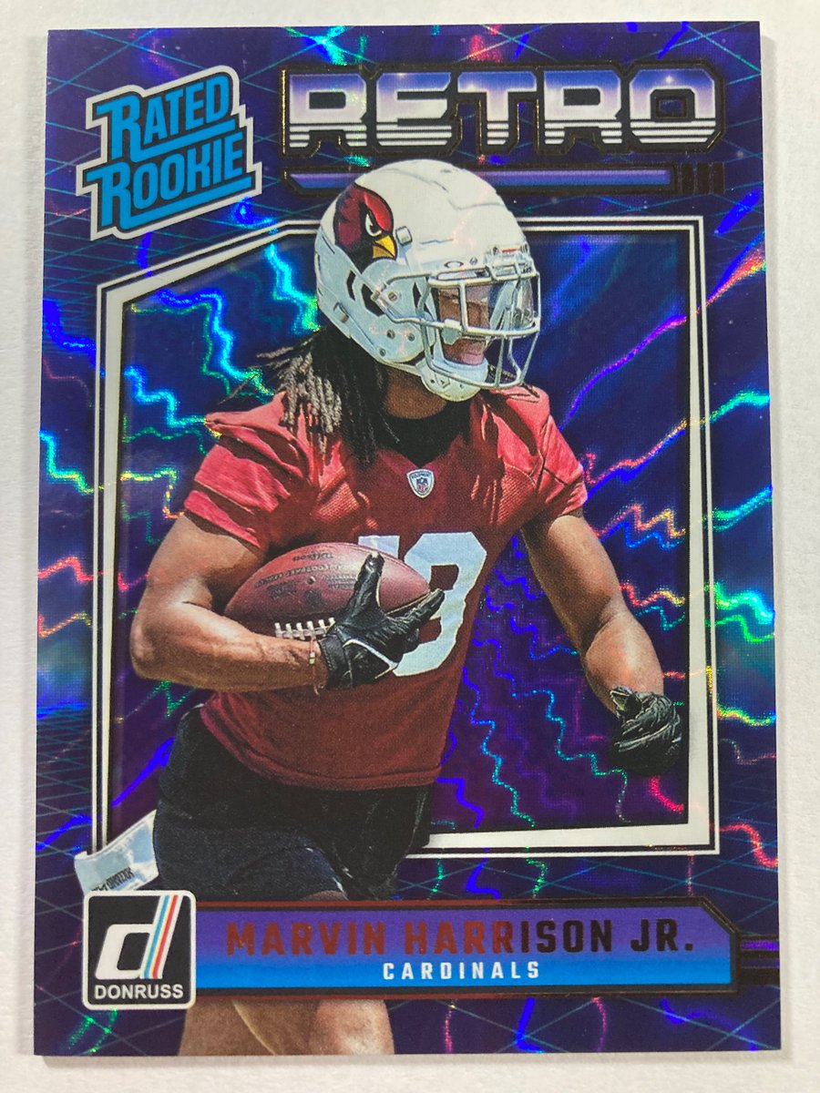 1218Sports's tweet photo. 🎁Appreciation Day Giveaway🎁

Winner Announced Monday

🔥Marvin Harrison Jr Donruss Blue Laser Rated Rookie Card

To enter
1. Follow
2. Retweet
3. Like https://t.co/bo95J13Fkf