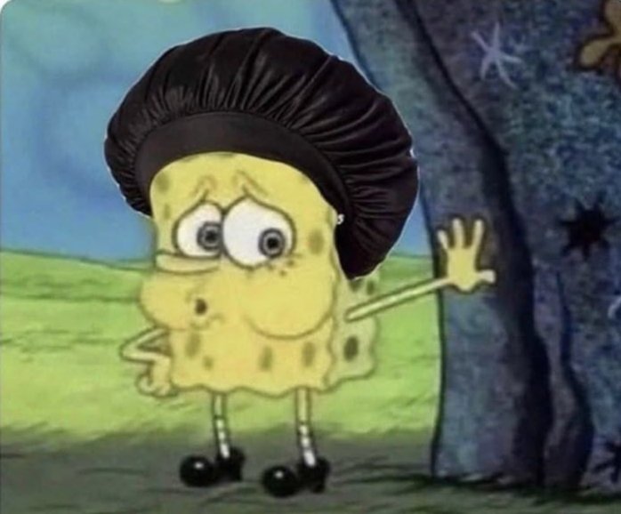exoticvivi's tweet photo. Trying to sleep the first night after you get braids https://t.co/pvhLr01NFK