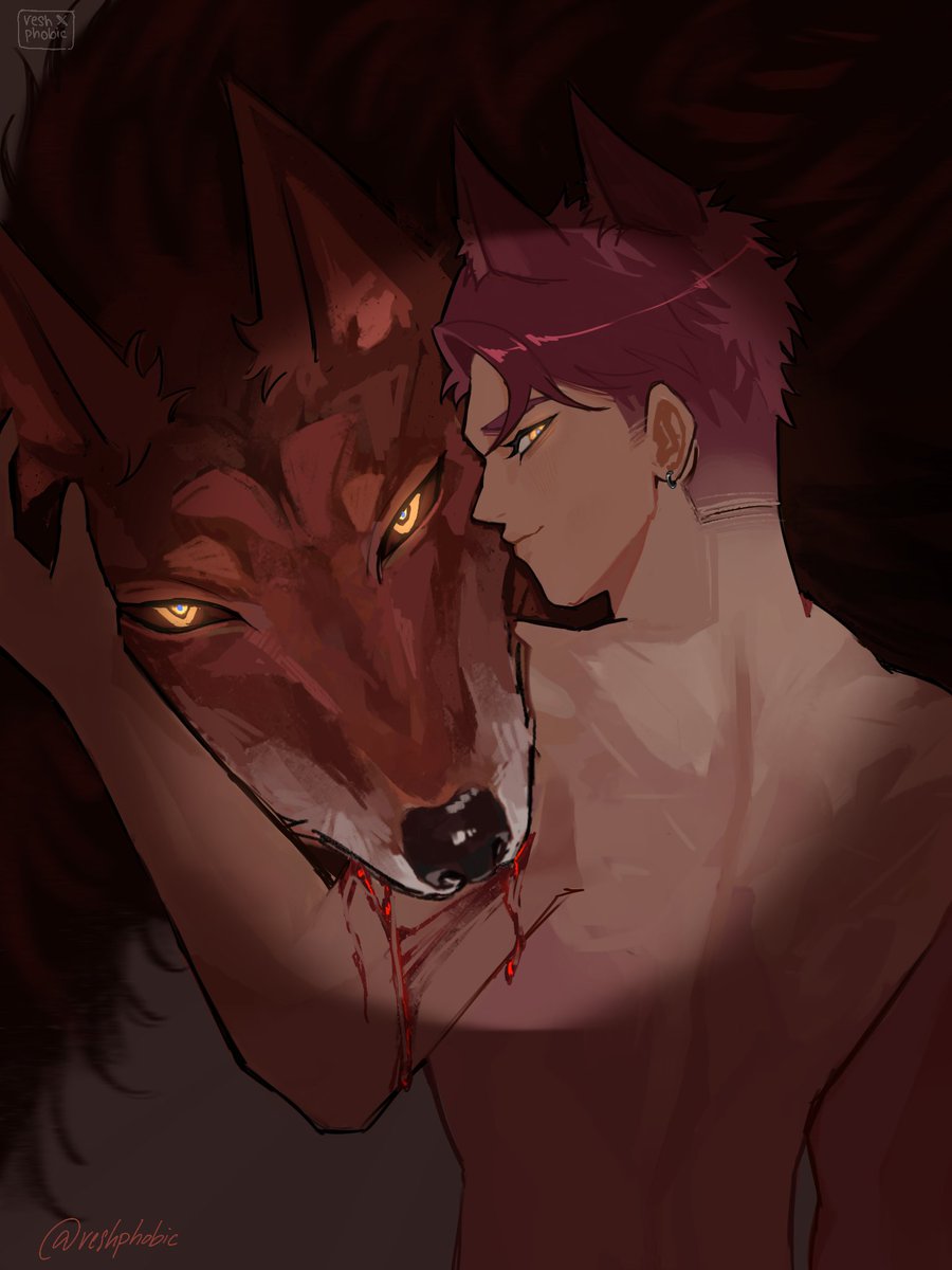 reshphobic's tweet photo. Exam stress makes me draw faster to feel productive 🐺 #valko #ValkoReturnToLADS https://t.co/A3taVpcyCE