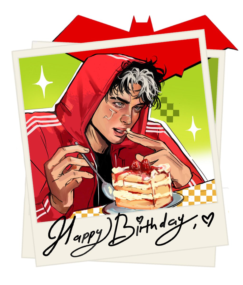 bornspiked's tweet photo. #jasontodd happy birthday 🎈🎂🎈 #redhood https://t.co/lv67Q9CgGX